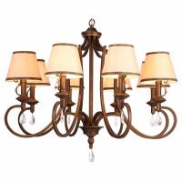 Подвесная люстра Arte Lamp Castello A6016LM-8BG