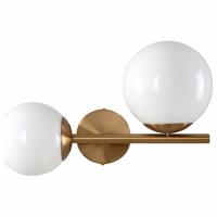 Бра Crystal Lux Feliz FELIZ AP2 BRONZE/WHITE