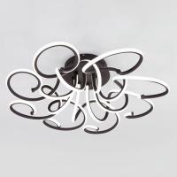 Потолочная люстра Eurosvet Floret 90136/8 чёрный кофе 230W