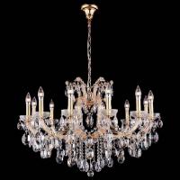 Подвесная люстра Crystal Lux Hollywood HOLLYWOOD SP12 GOLD