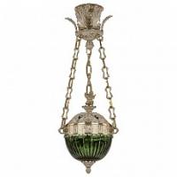 Подвесной светильник Bohemia Ivele Crystal 7100 71000P/20AZ GW Clear-Green/H-1K Y8 FA1S