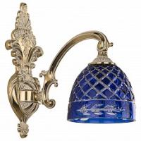 Бра Bohemia Ivele Crystal 7209 7209B14/1/175 GW P1 D Clear-Blue/H-1J