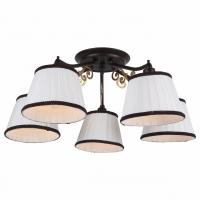 Потолочная люстра Arte Lamp Capri A6344PL-5BR