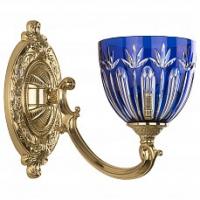 Бра Bohemia Ivele Crystal 7209 7209B10/1/175 G P1 U Clear-Blue/H-1I