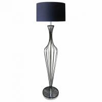Торшер Zumaline Hugo TS-120630F-BK