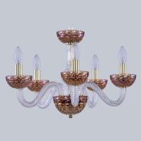 Подвесная люстра Bohemia Ivele Crystal Ivele Crystal 3 1310/5/165 G Cl/Shampan/M-1F