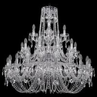 Подвесная люстра Bohemia Ivele Crystal 1402 1402/20+10+5/360/3d/Ni