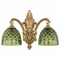 Бра Bohemia Ivele Crystal 7209 7209B15/2/175 FP P1 D Clear-Green/H-1J