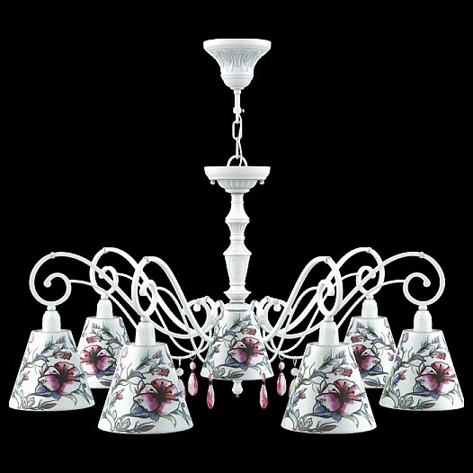 Подвесная люстра Lamp4You Classic 19 E3-07-WM-LMP-O-13-CRL-E3-07-PK-DN