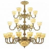 Подвесная люстра Bohemia Ivele Crystal 7201 72101P/12+6+6/360/3d G P1 U Angel