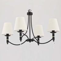 Подвесная люстра Alfa Abil Black Gold 23004