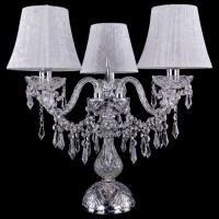 Настольная лампа декоративная Bohemia Ivele Crystal 5703 1403L/3/141-39/Ni/SH41-160