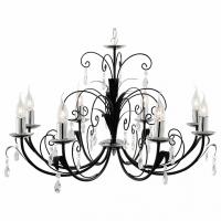 Подвесная люстра Arte Lamp Romana A1742LM-8BK