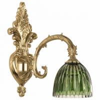 Бра Bohemia Ivele Crystal 7109 7109B15/1/210 G P1 D Clear-Green/H-1K