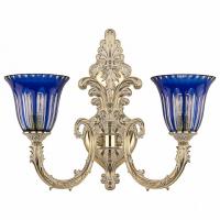 Бра Bohemia Ivele Crystal 7109 7109B15/2/210 GW P2 U Clear-Blue/H-1h