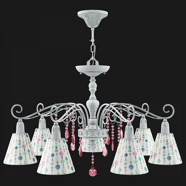 Подвесная люстра Lamp4You Provence 27 E4-07-G-LMP-O-17-CRL-E4-07-PK-DN