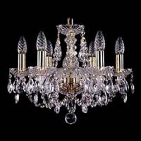 Подвесная люстра Bohemia Ivele Crystal 1406 1406/6/141/G