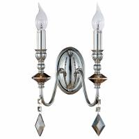 Бра Crystal Lux Mercedes MERCEDES AP2 CHROME/SMOKE