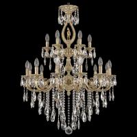 Подвесная люстра Bohemia Ivele Crystal 7201 72401/12+6/250/2d B FP FH1M
