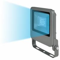 Светильник на штанге Uniel ULF-F17 ULF-F17-10W/BLUE IP65 195-240В SILVER