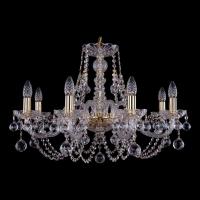 Подвесная люстра Bohemia Ivele Crystal 1406 1406/8/240/G/Balls