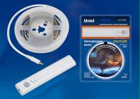 Комплект с лентой светодиодной [1 м] Uniel Smart Light ULS-R20-2,4W/4000K/1,0M/4AAA SENSOR Smart Light блистер