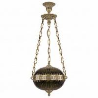 Подвесной светильник Bohemia Ivele Crystal 7100 71000P/30 FP Amber-Green/H-1K
