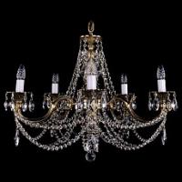 Подвесная люстра Bohemia Ivele Crystal 1702 1702/5/250/C/GB