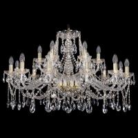 Подвесная люстра Bohemia Ivele Crystal 1413 1413/12+6/360/G