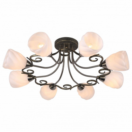 Потолочная люстра Arte Lamp Swirls A6253PL-8BA