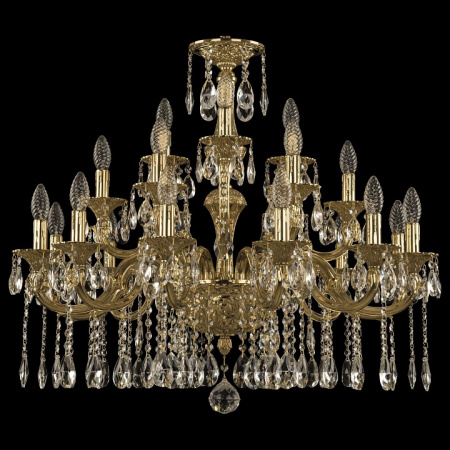 Подвесная люстра Bohemia Ivele Crystal 7299 72199/12+6+3/250/A G