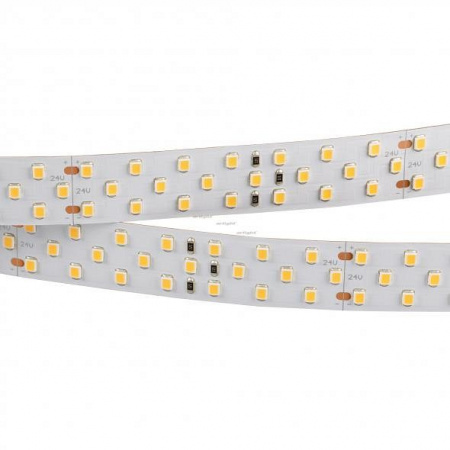 Лента светодиодная [5 м] Arlight RT 2-5000 24V Warm2700 3x2 (2835, 1260 LED, LUX) 019929(B)
