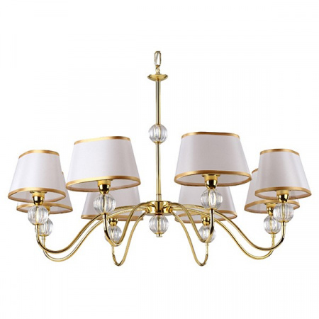 Подвесная люстра Arte Lamp White Hall A4021LM-8GO