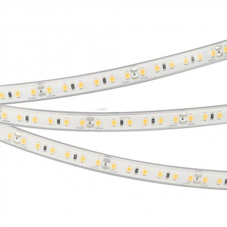 Лента светодиодная [5 м] Arlight RTW-5000PU-2835-120 24V Warm3000 (10.5mm, 16.8W, IP68) 029043