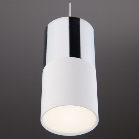 Подвесной светильник Eurosvet Mini Topper 50146/1 хром/белый