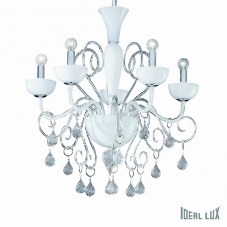 Подвесная люстра Ideal Lux Lilly LILLY SP5 BIANCO