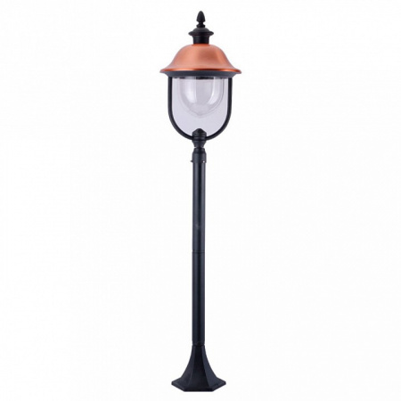 Наземный высокий светильник Arte Lamp Barcelona A1486PA-1BK