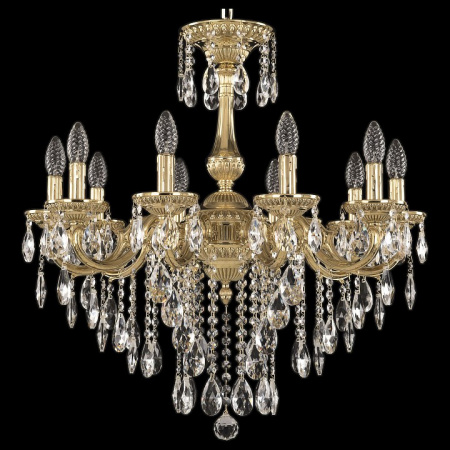 Подвесная люстра Bohemia Ivele Crystal 7501 75101/10/210 B G