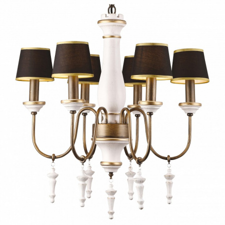 Подвесная люстра Arte Lamp Fortezza A1843LM-6BG