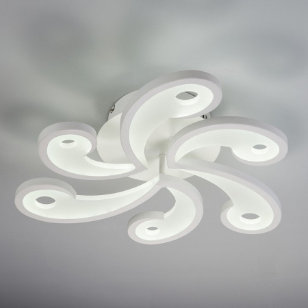 Потолочная люстра Eurosvet Rosie 90093/6 белый 51W
