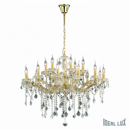 Подвесная люстра Ideal Lux FLORIAN FLORIAN SP18 ORO