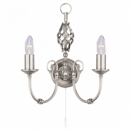 Бра Arte Lamp Zanzibar A8392AP-2SS