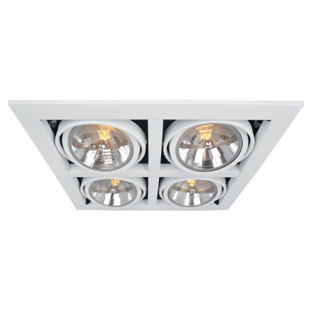 Встраиваемый светильник Arte Lamp Cardani A5935PL-4WH