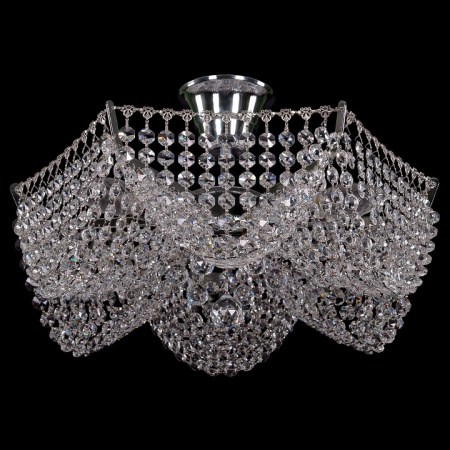 Люстра на штанге Bohemia Ivele Crystal 7708 7708/3/Ni