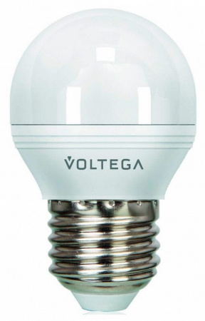 Лампа светодиодная Voltega Simple E27 5.7Вт 4000K VG2-G2E27cold5W
