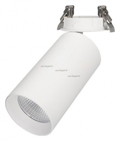 Спот Arlight SP-POLO-BUILT-R95-25W Warm3000 (WH-WH, 40 deg) 027346