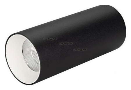 Накладной светильник Arlight P-POLO-SURFACE-R65-8W Warm3000 (BK-WH, 40 deg) 027507