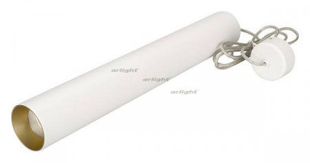 Подвесной светильник Arlight SP-POLO-HANG-LONG450-R65-8W Warm3000 (WH-GD, 40 deg) 027365