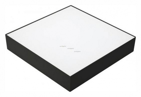 Накладной светильник Arlight SP-QUADRO-S300x300-36W Warm3000 (BK, 120 deg, 230V) 029487